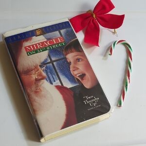 CHRISTMAS VHS 1995 Micacle on 34th Street Clamshell Plastic Case